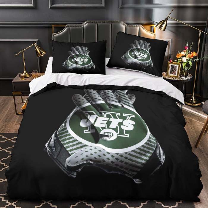 York Jets Bedding Set Duvet Cover Without Filler