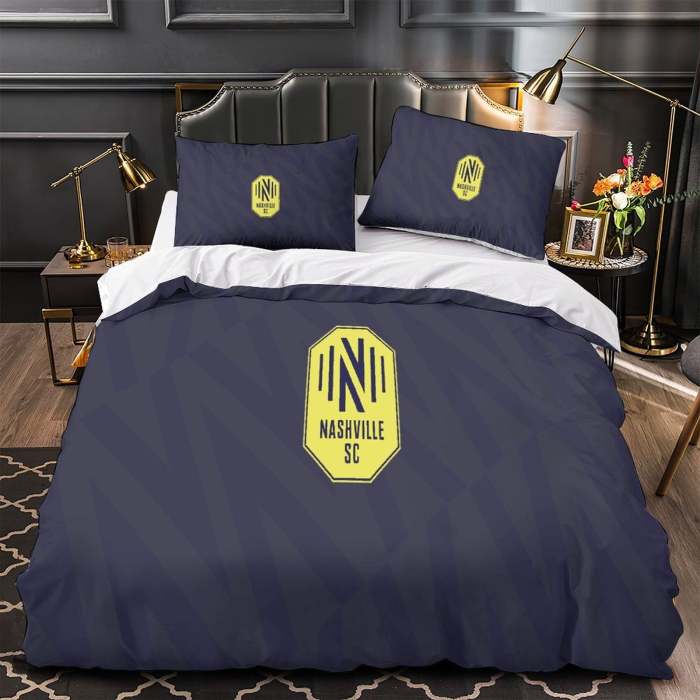 Nashville Sc Bedding Set Duvet Cover Without Filler