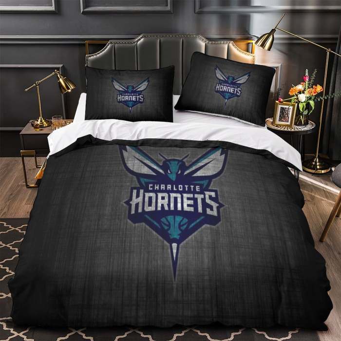 Charlotte Hornets Bedding Set Duvet Cover Without Filler