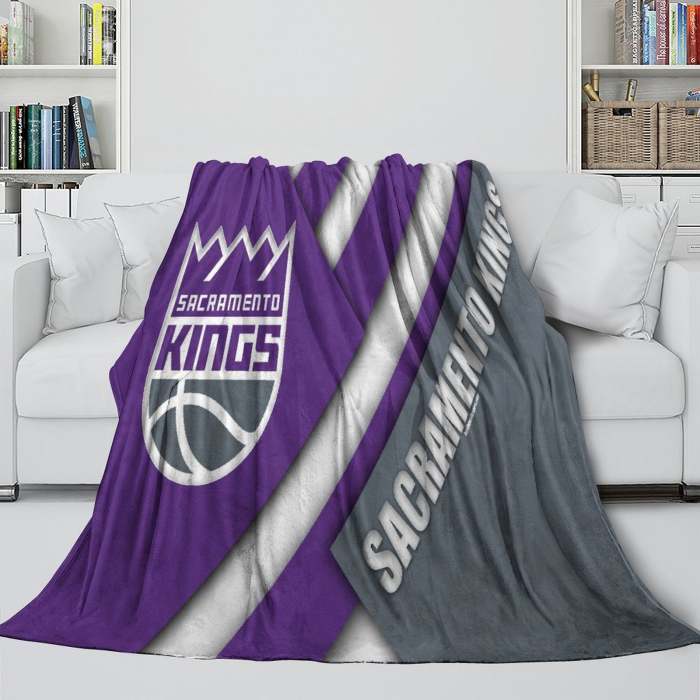 Sacramento Kings Blanket Flannel Fleece Throw Room Decoration