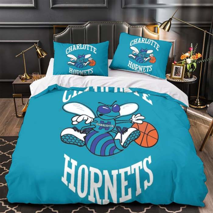 Charlotte Hornets Bedding Set Duvet Cover Without Filler