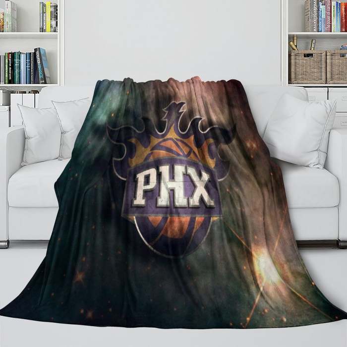 Phoenix Suns Blanket Flannel Fleece Throw Room Decoration