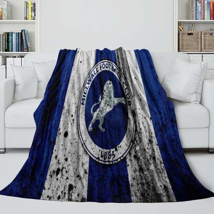 Millwall Blanket Flannel Fleece Throw Room Decoration