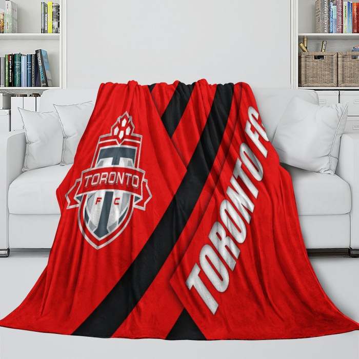 Toronto Fc Blanket Flannel Fleece Throw Room Decoration
