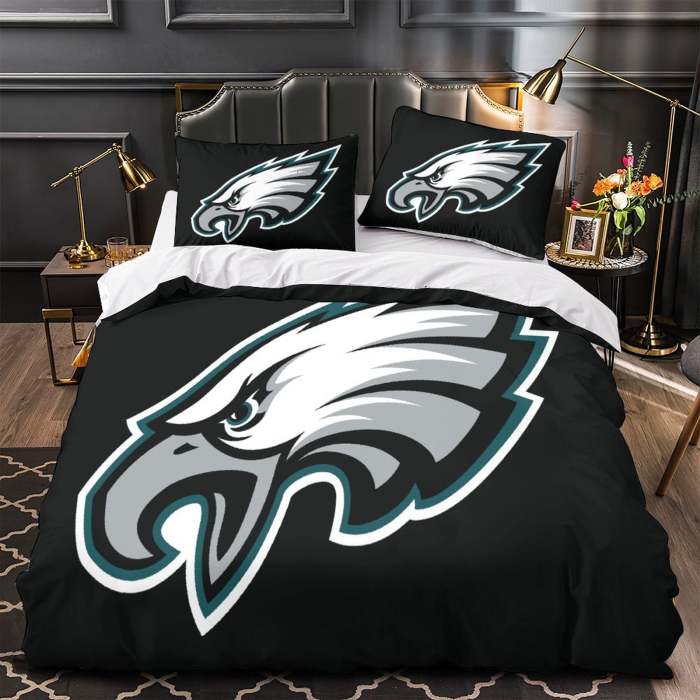 Philadelphia Eagles Bedding Set Duvet Cover Without Filler