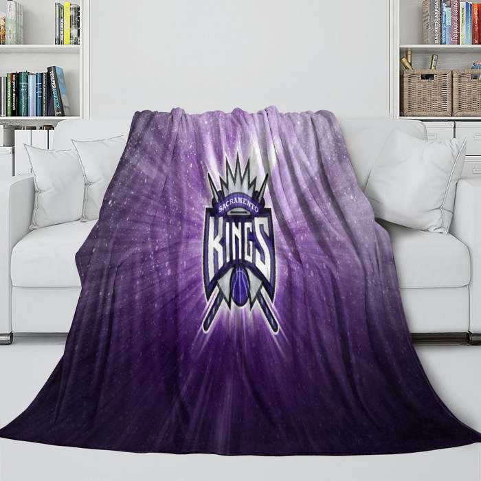 Sacramento Kings Blanket Flannel Fleece Throw Room Decoration