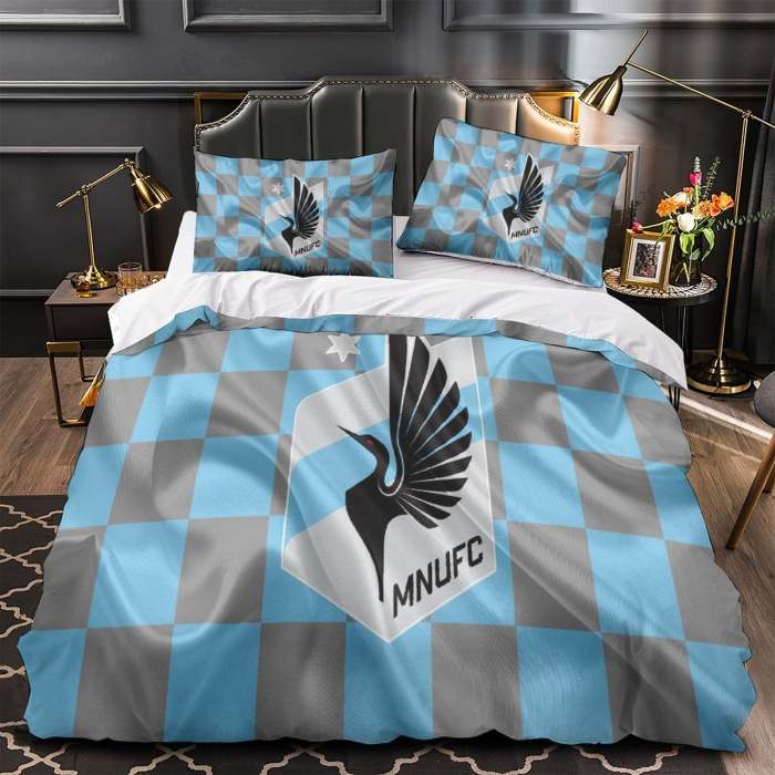 Minnesota United Fc Bedding Set Duvet Cover Without Filler