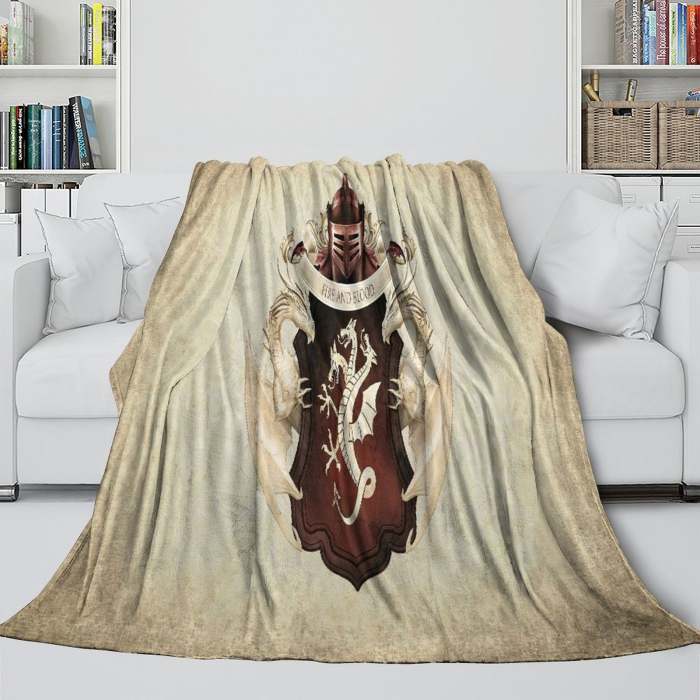 House Of The Dragon Blanket Flannel Fleece Throw Room Decoration