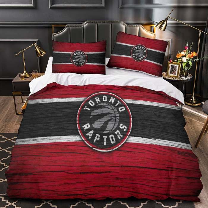 Toronto Raptors Bedding Set Duvet Cover Without Filler