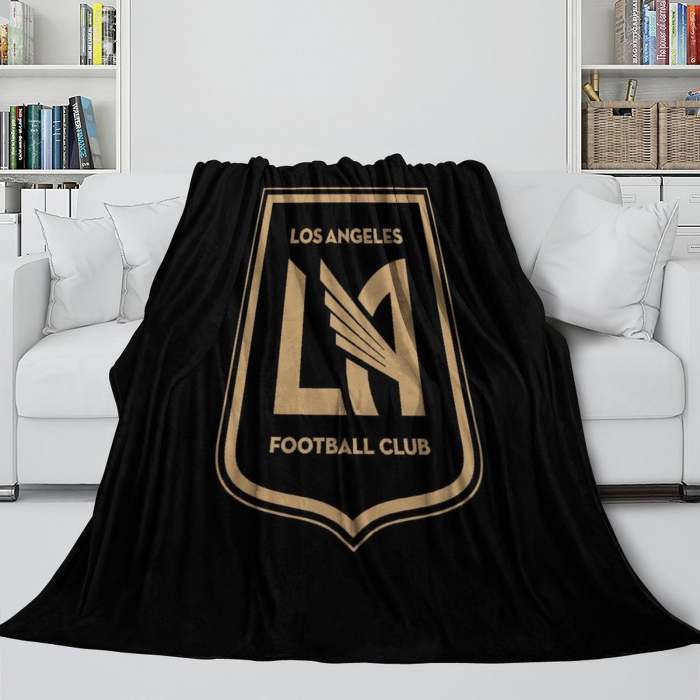 Los Angeles Fc Blanket Flannel Fleece Throw Room Decoration