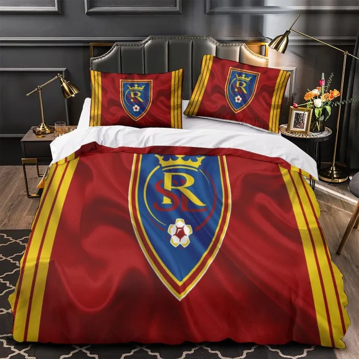 Real Salt Lake Bedding Set Duvet Cover Without Filler
