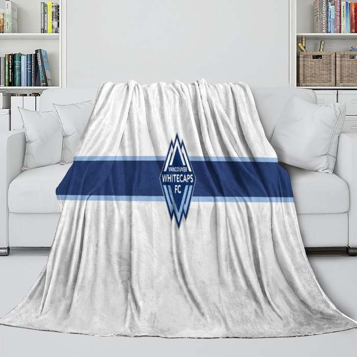 Vancouver Whitecaps Fc Blanket Flannel Fleece Throw Room Decoration