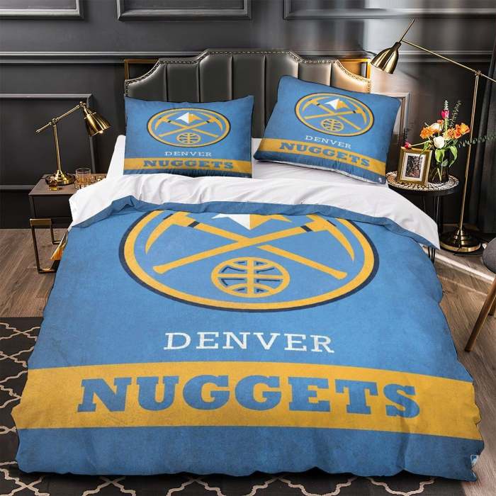 Denver Nuggets Bedding Set Duvet Cover Without Filler