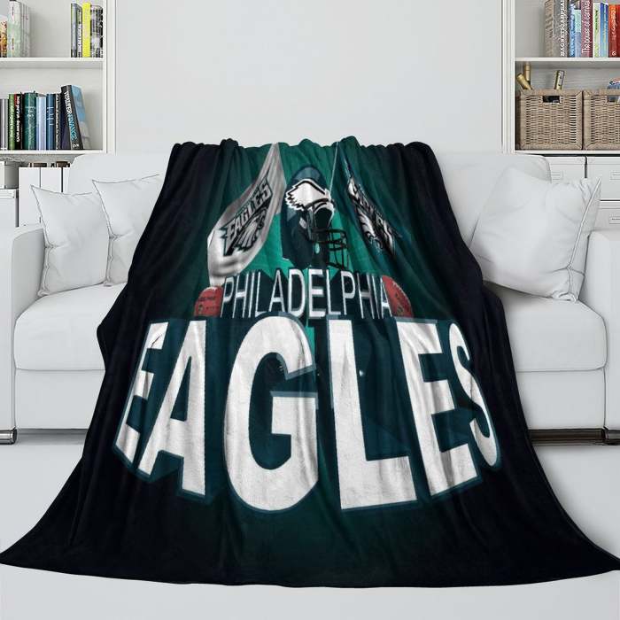 Philadelphia Eagles Blanket Flannel Fleece Throw Room Decoration