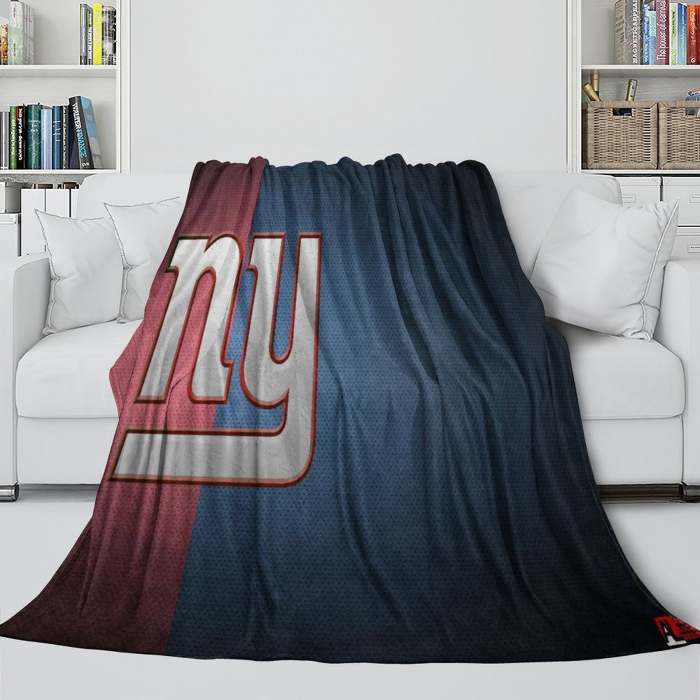 York Giants Blanket Flannel Fleece Throw Room Decoration