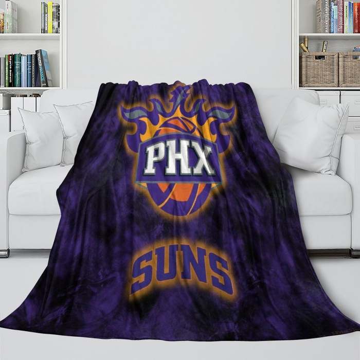 Phoenix Suns Blanket Flannel Fleece Throw Room Decoration