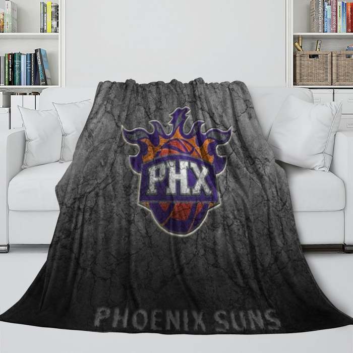 Phoenix Suns Blanket Flannel Fleece Throw Room Decoration