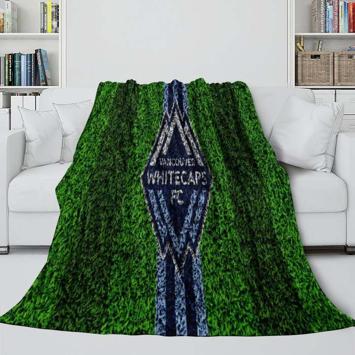 Vancouver Whitecaps Fc Blanket Flannel Fleece Throw Room Decoration