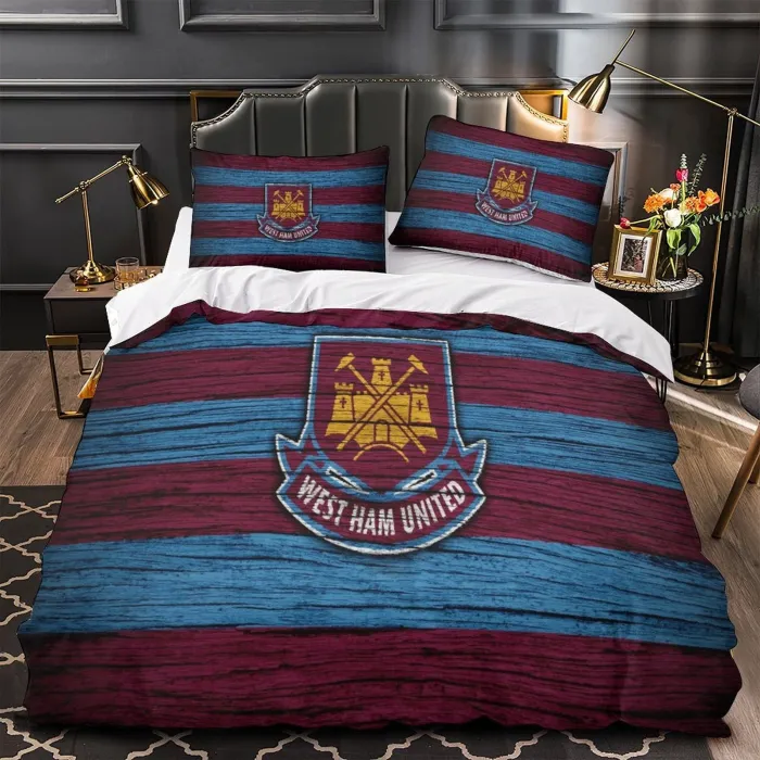West Ham United Bedding Set Duvet Cover Without Filler