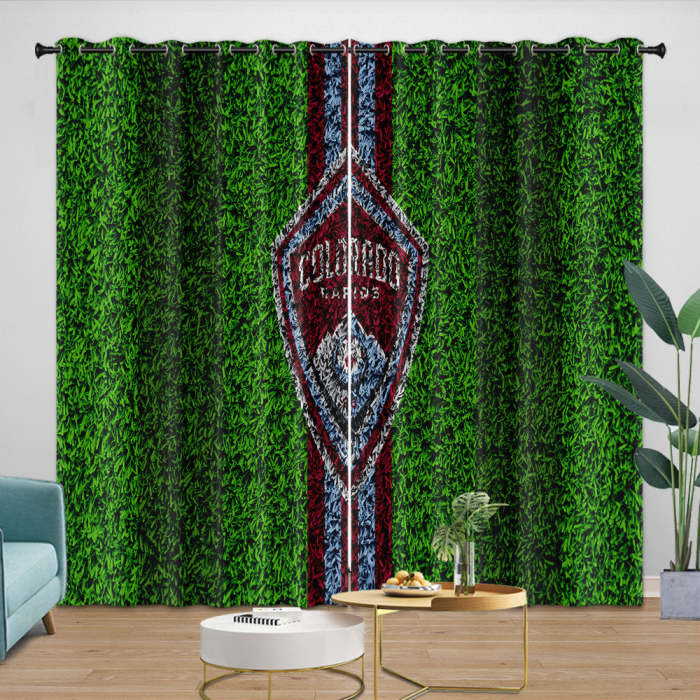 Colorado Rapids Curtains Blackout Window Drapes Room Decoration