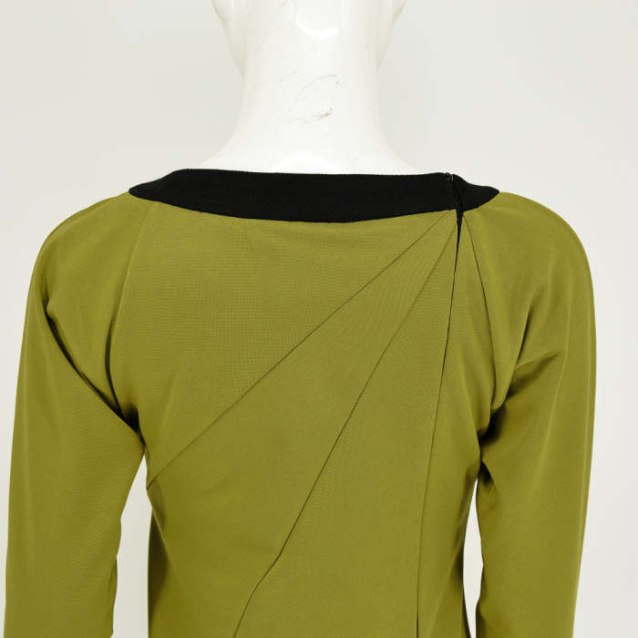 Star Trek Tos Female Duty Uniforms The Original Series Blue Gold Red Dress Costume