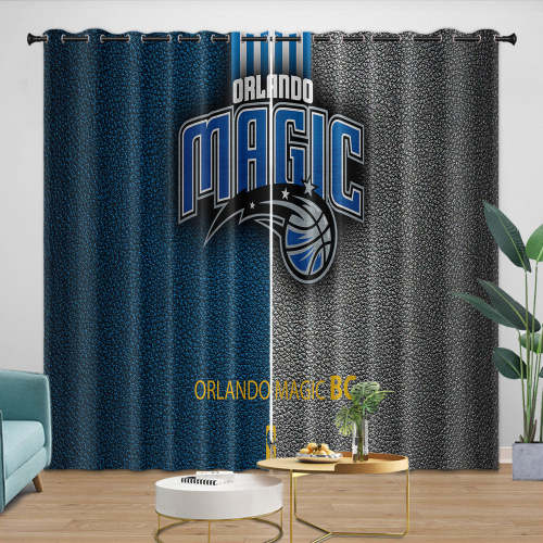 Orlando Magic Curtains Blackout Window Drapes Room Decoration