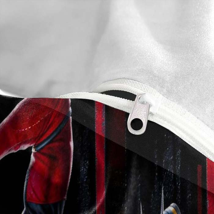 Deadpool And Wolverine Bedding Set Pattern Quilt Cover Without Filler