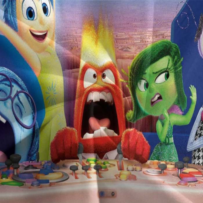 Pixar'S Inside Out 2 Bedding Set Pattern Quilt Cover Without Filler