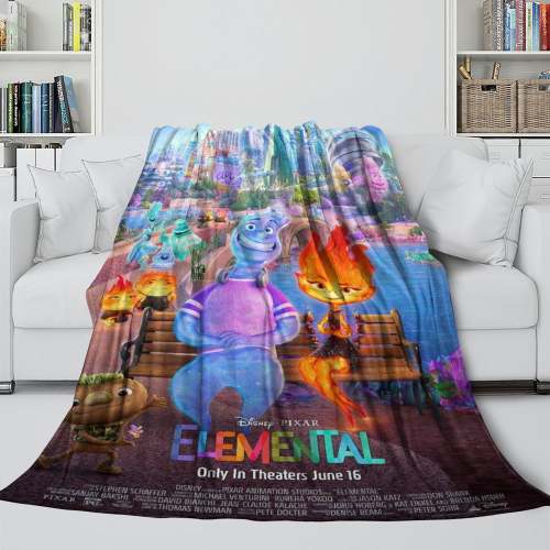 Elemental Blanket Flannel Fleece Throw Room Decoration