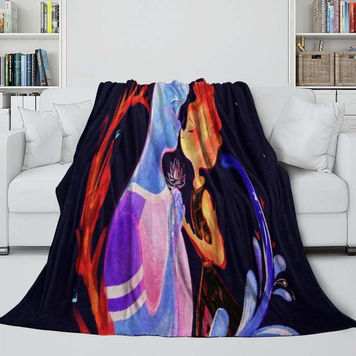 Elemental Blanket Flannel Fleece Throw Room Decoration