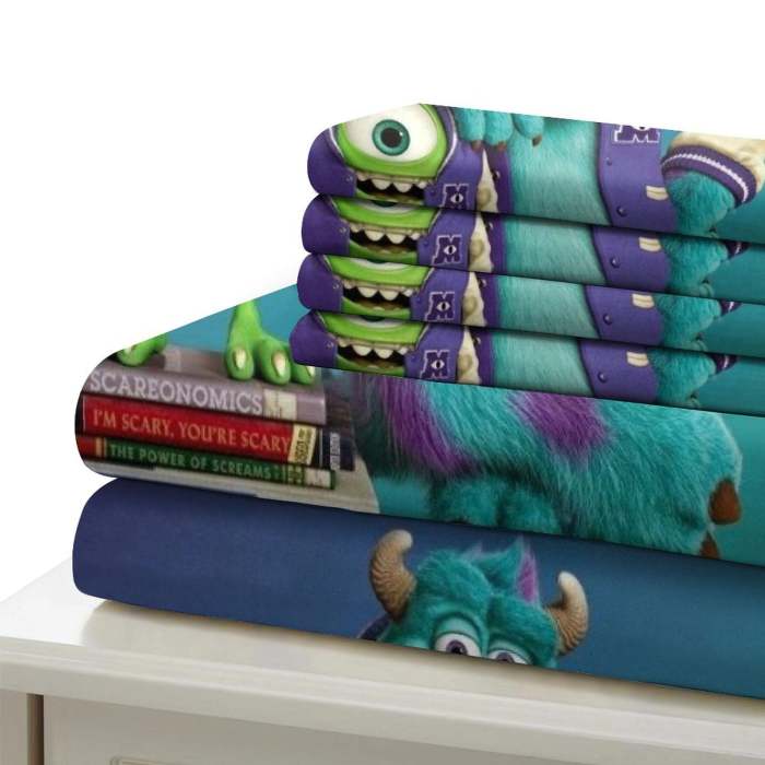 Monsters University Bedding Set Pattern Quilt Cover Without Filler