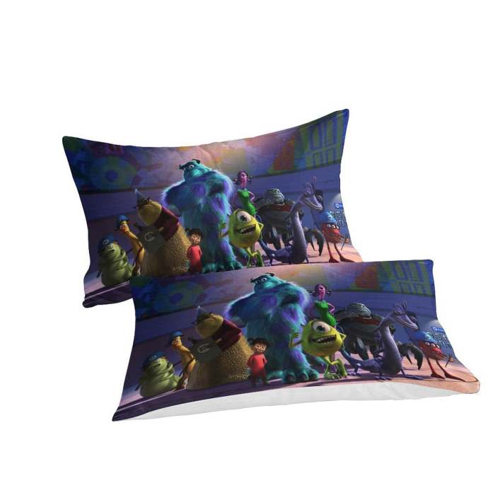 Monsters University Bedding Set Pattern Quilt Cover Without Filler