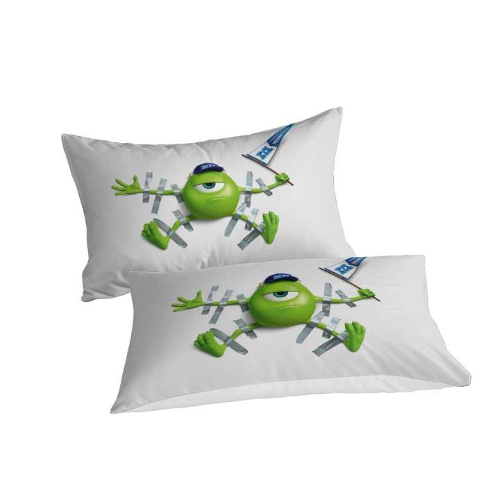 Monsters University Bedding Set Pattern Quilt Cover Without Filler