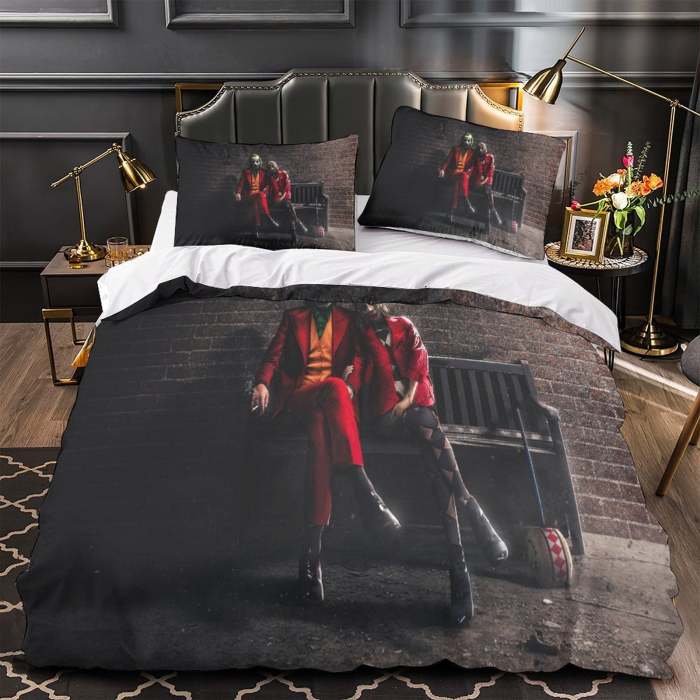 Joker Folie À Deux Bedding Set Pattern Quilt Cover Without Filler