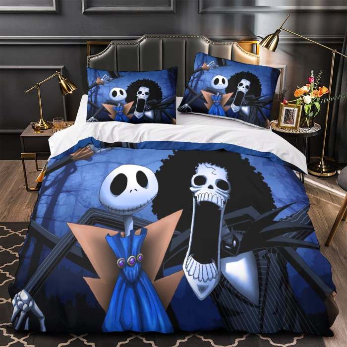 The Nightmare Before Christmas Bedding Set Quilt Cover Without Filler