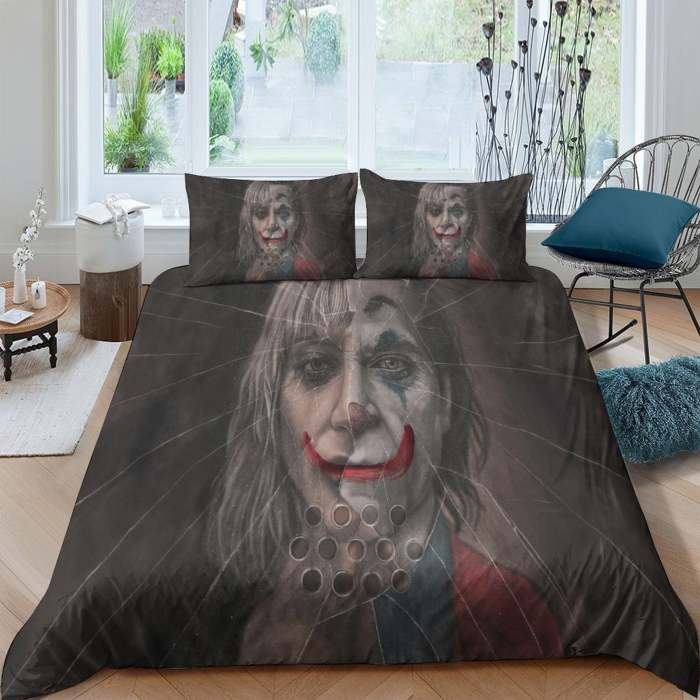 Joker Folie À Deux Bedding Set Pattern Quilt Cover Without Filler