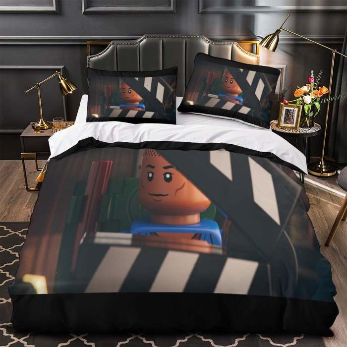 Piece By Piece Bedding Set Pattern Quilt Cover Without Filler