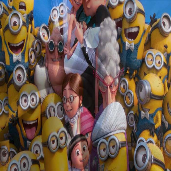 Despicable Me 4 Bedding Set Pattern Quilt Cover Without Filler
