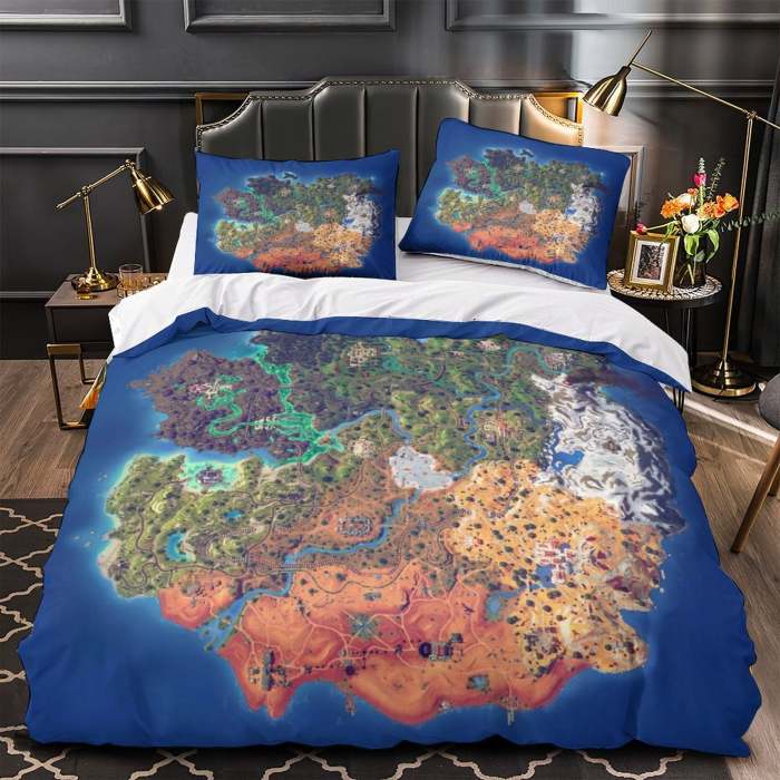 Fortnite Chapter 5 Season 4 Bedding Set Pattern Quilt Cover Without Filler
