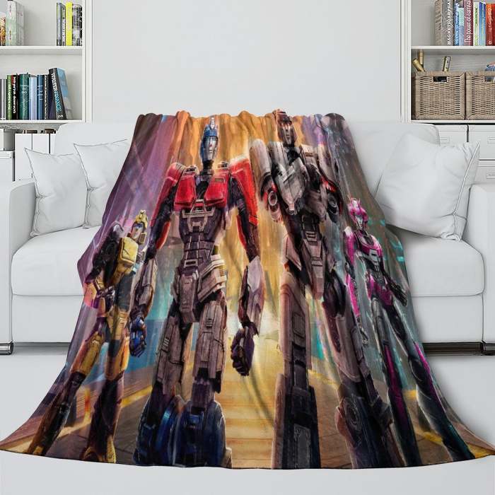 Transformers One Blanket Flannel Fleece Throw Room Decoration