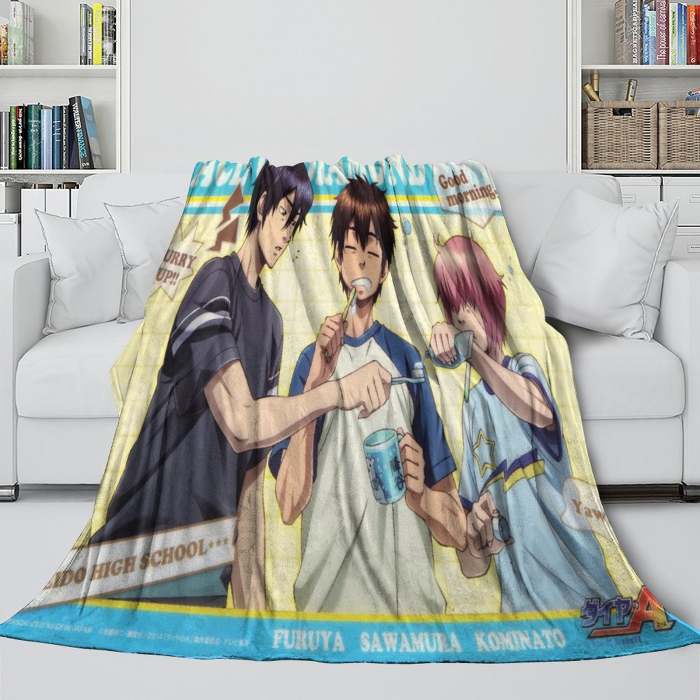 Ace Of Diamond Blanket Flannel Fleece Throw Room Decoration