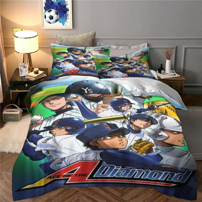 Ace Of Diamond Bedding Set Duvet Cover Without Filler