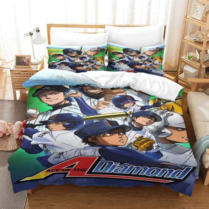 Ace Of Diamond Bedding Set Duvet Cover Without Filler