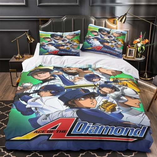 Ace Of Diamond Bedding Set Duvet Cover Without Filler
