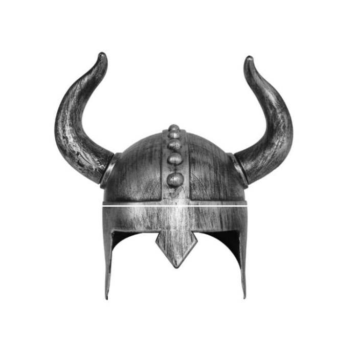 Medieval Viking Helmet With Horns For Adults