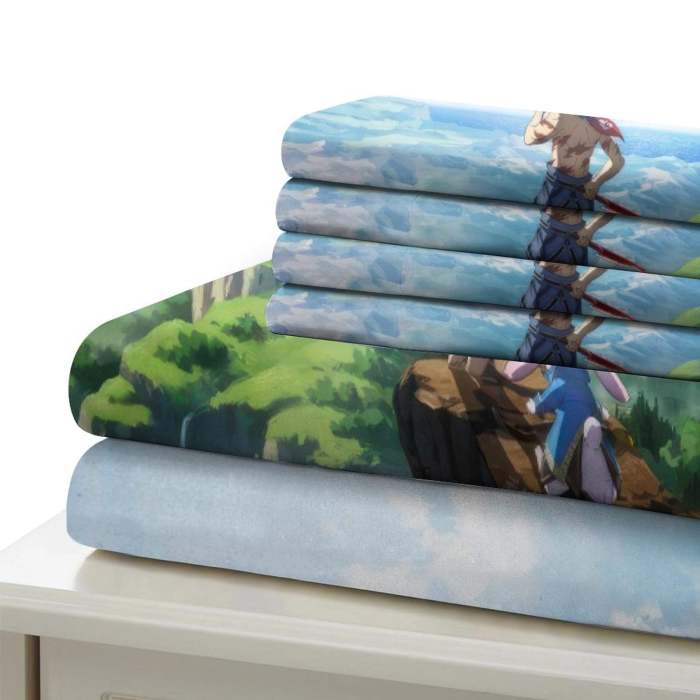 Shangri-La Frontier Bedding Set Pattern Quilt Cover Without Filler