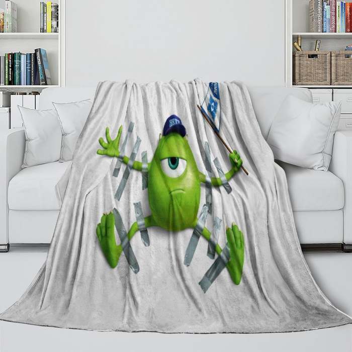 Monsters University Blanket Flannel Fleece Throw Room Decoration