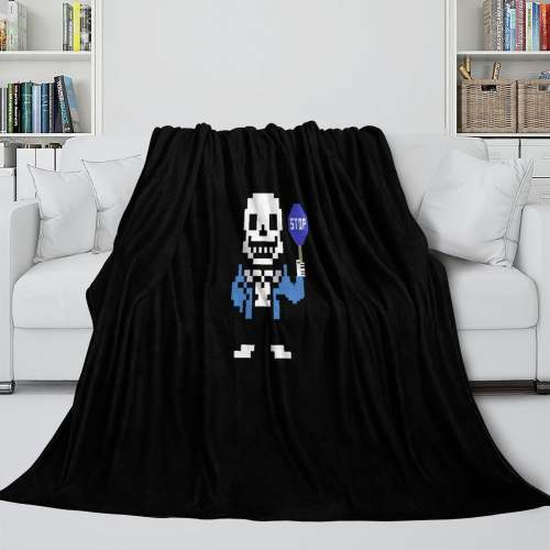 Undertale Blanket Flannel Fleece Throw Room Decoration