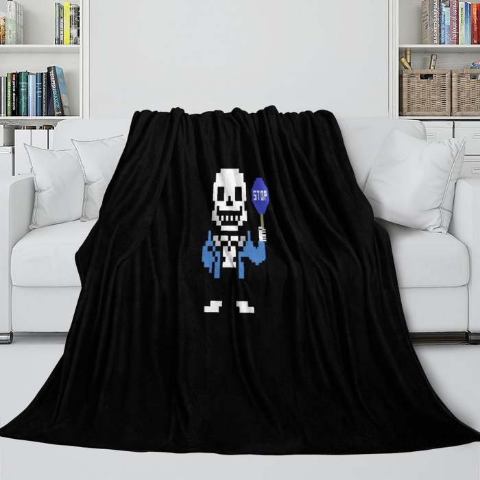 Undertale Blanket Flannel Fleece Throw Room Decoration