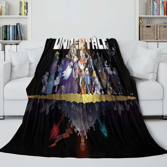 Undertale Blanket Flannel Fleece Throw Room Decoration